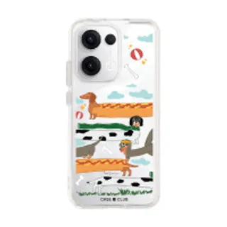 Oppo Reno 13 Clear Case Hot Dog Dachshund (88528796727018852879359596)