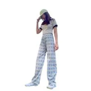 Day2Nite กางเกงขายาวแฟชั่น ลายสก๊อต (579558-565350010)