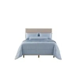 DUNLOPILLO ชุดผ้าปูที่นอน + ผ้านวม 3.5 ฟุต (4ชิ้น) รุ่น Verona สี ICE BLUE (MKP1958002)