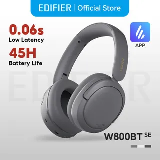 [รับประกัน12เดือน]  Edifier W800BT SE หูฟังไร้สายแบบครอบหู Bluetooth V5.4 ระยะเวลาเล่น 45 ชั่วโมง SBC AAC