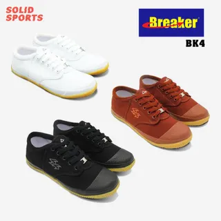 [บิลเบิกทักแชท] รองเท้านักเรียน Breaker รุ่น BK4 พื้นฟุตซอล [สีดำ สีน้ำตาล สีขาว] รองเท้านักเรียนเบรกเกอร์ ออกกำลังกาย Sport