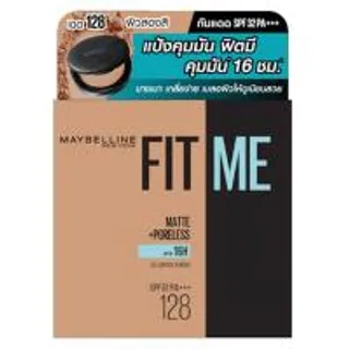 เมย์เบลลีนพาวเดอร์ฟิตมีแมทพอร์เลสออยล์คอนโทรลเบอร์128 6กรัม Maybelline Powder FitMe Matte Poreless Oil Control NO.128 6g. (6902395762430)