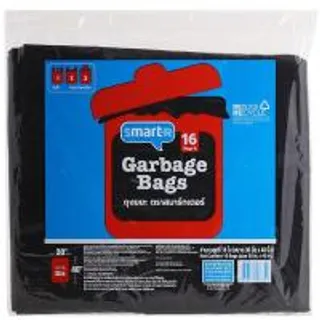 สมาร์ทเตอร์ถุงขยะหูผูกสีดำ 30X40นิ้ว 14ใบ Smarter Garbage Bags Dual Tie 30X40inch 14pcs. (8853474066629)