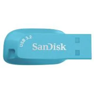 แฟลชไดร์ฟ SanDisk Ultra Shift 128GB Bachelor Button Blue (619659203191)