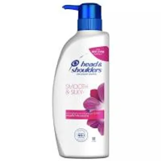 เฮดแอนด์โชว์เดอร์แชมพูสมูทแอนด์ซิลกี้ 370มล. Head&Shoulders Smooth and Silky Shampoo 370ml. (4902430430999)