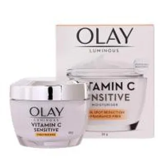 โอเลย์ลูมินัสวิตามินซีเซนซิทีฟมอยส์เจอร์ไรเซอร์ 50กรัม Olay Luminous Vitamin C Sensitive Moisturiser 50g. (4987176245021)