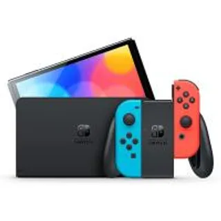 เครื่องเล่นเกม Nintendo Switch Oled Console Neon Red/Blue (045496883409)