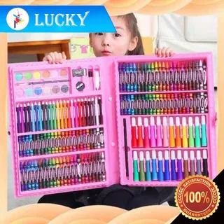 【G&L】พาเลทชุดระบายสี เซ็ทใหญ่ ชุดระบายสี อุปกรณ์สำหรับวาดภาพและระบายสี สีเทียน