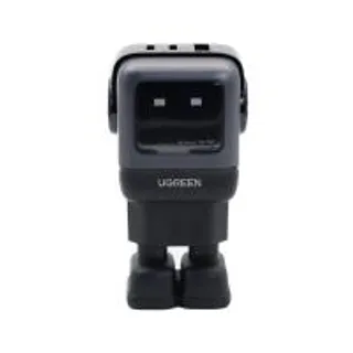 อะแดปเตอร์ Ugreen Wall Charger 1 USB-A / 2 USB-C 65W Robot Gray (TISI) (6941876238958)