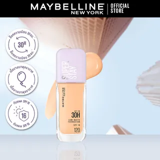 MAYBELLINE NEW YORK SUPERSTAY LUMIMATTE FOUNDATION 35ml รองพื้นเมย์เบลลีน ซุปเปอร์สเตย์ ลูมิแมท 35มล. รองพื้นแมทล้อแสง ติดทนนาน 30ชม.