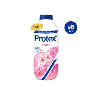 [มี 3 แพ็คให้เลือก] แป้งเย็น โพรเทคส์ บลอสซั่ม 280 กรัม Protex Talcum Powder Blossom 280g.