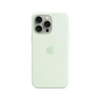 Apple iPhone 15 Pro Silicone Case with MagSafe - Soft Mint (195949505690)