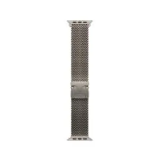 Apple Watch 49mm Natural Titanium Milanese Loop - Small (195949656132)