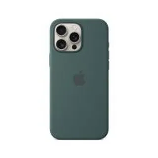 Apple iPhone 16 Pro Max Silicone Case with MagSafe - Lake Green (195949884917)
