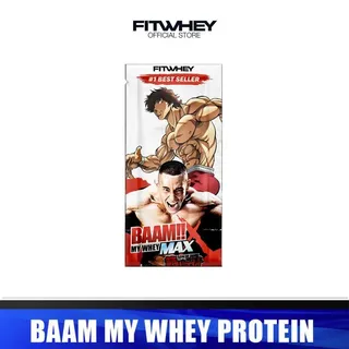 BAAM MY WHEY MAX (1 SACHET) WHEY PROTEIN | เวย์โปรตีนคุณภาพดีในราคาที่คุ้มค่า | FITWHEY