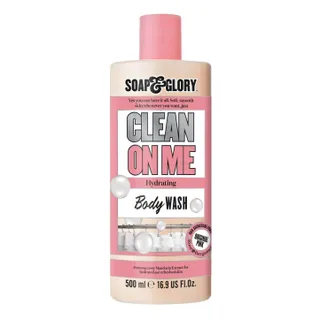 Soap & Glory Clean On Me Hydrating Body Wash 500Ml โซพ แอนด์ กลอรี่ คลีน ออน มี ไฮเดรติ้ง บอดี้ วอช 500มล.
