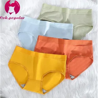 #321💎กางเกงในน่ารัก เป้า 2ชั้น มีลายรังผึ้งช่วยต่อต้านแบคทีเรีย ยืดหยุ่นได้ดี ใส่สบาย 💎 COK