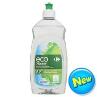 คาร์ฟูร์อีโคแพลนเน็ตผลิตภัณฑ์ล้างจานกลิ่นมิ้นท์และโรสแมรี่ 500มล. Carrefour Eco Planet Dishwashing Liquid Mint&Rosemary 500ml. (3560071197230)