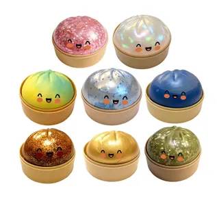 ซาลาเปา ของเล่น ของเล่น สกุชชี่ ของเล่นเเก้เครียด big dumpling squishy ของเล่นซาลาเปายัดไส้นุ่มเงาน่ารักบีบอัดของเล่นสำหรับบีบของเล่นนุ่มและน่ารักตุ๊กตาแสนสนุกนุ่มและน่ารัก