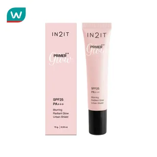 In 2 It อินทูอิท ไพรเมอร์++ โกลว์ SPF25 PA+++ เบลอริง เรเดียนท์ โกลว์ เออร์เบิน ชิลด์ 15ก.