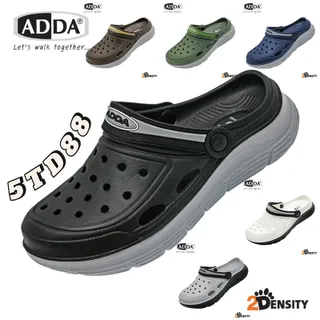 รองเท้าหัวโต รองเท้ารัดส้น ผู้ชาย ADDA รุ่น 5TD88 SIZE (7-11) 2DENSITY นุ่มสวมใส่สบายมีสายรัดหลังมาให้เพิ่มความกระชับ