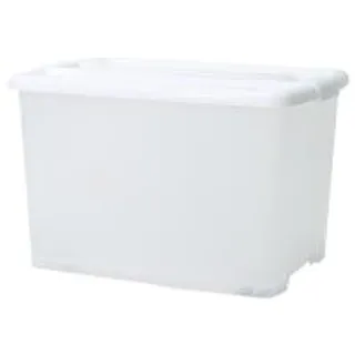 โลตัสกล่องล้อเลื่อนเกรดA ฝาขาว114 ลิตร ขนาด 72.5X52X44.50ซม. LOTUSS (50342509)