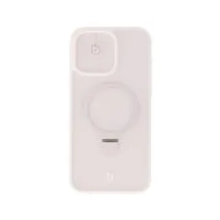 เคส Blue Box iPhone 15 Pro Max Matte Clear magnetic ring White (8858899694266)