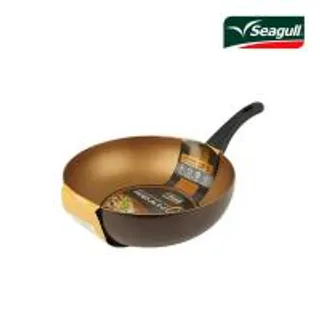 SEAGULL กระทะทรงลึก พรีเมี่ยม โกลด์ 28 ซม. SEAGULL (75560110)