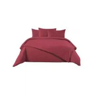 STUDIO ONE ชุดผ้าปูที่นอน พร้อมผ้านวม ควีนไซส์ ขนาด 5 ฟุต 6 ชิ้น รุ่น Lannah Solid สี Slate Rose (MKP1806067)