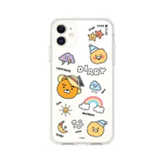 iPhone 11 Clear Case Kakao Diary Sticker (88528790006278852879023404)