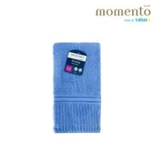 โมเมนโต ผ้าขนหนูแห้งเร็วสีฟ้า 27X54 นิ้ว MOMENTO (75552158)
