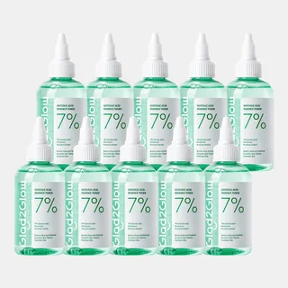 Glad2Glow โทนเนอร์ การผลัดเซลล์ผิว ลดรูขุมขน ผิวขาวใสเรียบเนียน 7% Glycolic Acid Essence Toner 100ml