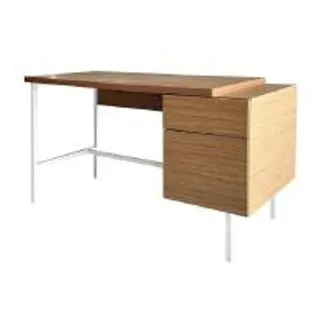 FURRADEC โต๊ะทำงานพร้อมตู้ข้าง รุ่น Wise-120 สีเนเชอรัลทีค (A020157)