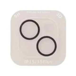 ฟิล์มกันเลนส์ TECHPRO Camera Full Lens iPhone 15/15 Plus Black (8857844520506)