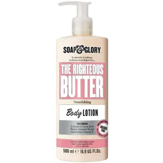 Soap & Glory The Righteous Butter Nourishing Body Lotion 500Ml โซพ แอนด์ กลอรี่ บอดี้ โลชั่น