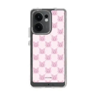 Oppo Reno 13F Clear Case HTTYD Toothless Pink Pattern (88528796061028852879000023)