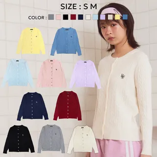 (PRE 20-25 วัน)Bemingtop643(S-L) - BMG Knit Cardigan  ดีเทลงานคล้ายเสื้อลูน่า