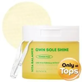 อึนยุลไวต้าบาลานซ์โอนโซลชายน์โทนเนอร์แพด 190กรัม Eunyul Vita Balance Own Sole Shine Toner Pad 190g. (8809696982537)