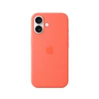 Apple iPhone 16 Plus Silicone Case with MagSafe - Tangerine (195950231670)