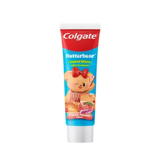 [มี 2 ลายให้เลือก] คอลเกต ยาสีฟัน บัตเตอร์แบร์ 100 กรัม Colgate Toothpaste Butterbear 100g
