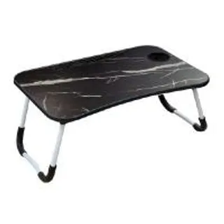 โต๊ะแล็ปท็อป ซี ทัชพ้อยท์ ลายหินอ่อนดำ 40X60 ซม. (A015473)