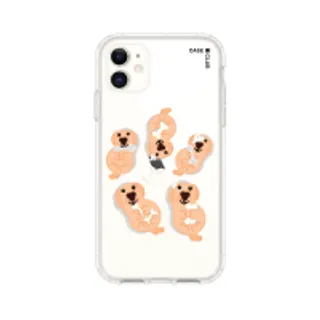 iPhone 11 Clear Case Baby Golden Retriever (88528790006278852879558883)