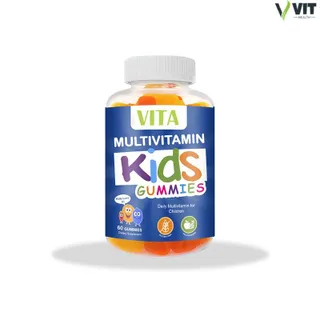 (60 เม็ด)VITEEY Multivitamins Gummies มัลติวิตามิน วิตามินแบบกัมมี่สำหรับเด็ก อาหารเสริม วิตามิน D3, A, C, D, E ไบโอตินแบบกัมมี่