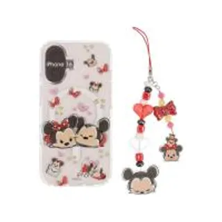 Blue Box x Mickey & Friend เคส iPhone 16 Tsum Tsum Mickey&Minnie in love with Magnetic (8858879181861)