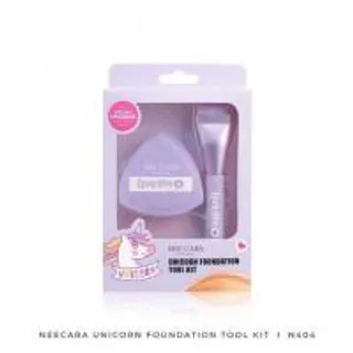 Nee Cara ชุดเซ็ทแปรงแต่งหน้า Unicorn Foundation Tool Kit N404 (2ชิ้น/ชุด) (342641-720467010)