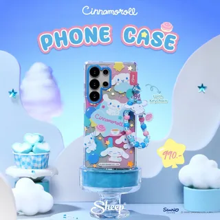 [For iPhone MS & Samsung Cinnamoroll] Cinnamoroll Collection เคสสำหรับไอโฟน และ S23 S24 S25 S26 Ultra แถมฟรีสายห้อยเคส