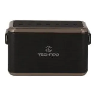 ลำโพงไร้สาย TECHPRO A1 Powerful 80W Stereo Sound Black (5907021995009)