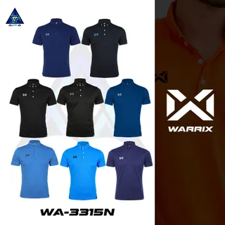 SS เสื้อ WARRIX  รุ่น CLASSIC รหัส WA-3315N วาริกซ์ เสื้อโปโล WARRIX ชายและหญิง ชุด 5 ของแท้100%