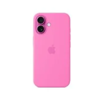 Apple iPhone 16 Silicone Case with MagSafe - Peony (195950231571)