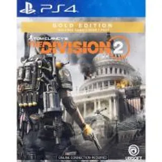 SONY PS4 TOM CLANCY'S THE DIVISION 2 GOLD DEDITION (ASIA) (MKP0330496)